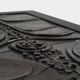 Brutalist Belgian ceramic lacquer coffee table Erik Deforce 1977