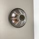 Unique brutalist boom copper and glass wall light by bega lights, germany, 1980s