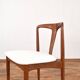 Chaise de Salle à Manger Mid-Century en Teck par Johannes Andersen pour Uldum Møbelfabrik, Danemark, années 1960, Set de 4.