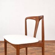 Chaise de Salle à Manger Mid-Century en Teck par Johannes Andersen pour Uldum Møbelfabrik, Danemark, 1960s, Set de 4.