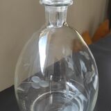 Carfe in chiseled glass