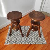 Old workshop screw stools