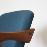 Teak Model 42 Chairs by Kai Kristiansen for Schou Andersen, Set of 6