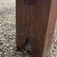 Pair of solid oak benches
