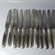 Christofle silver metal knives