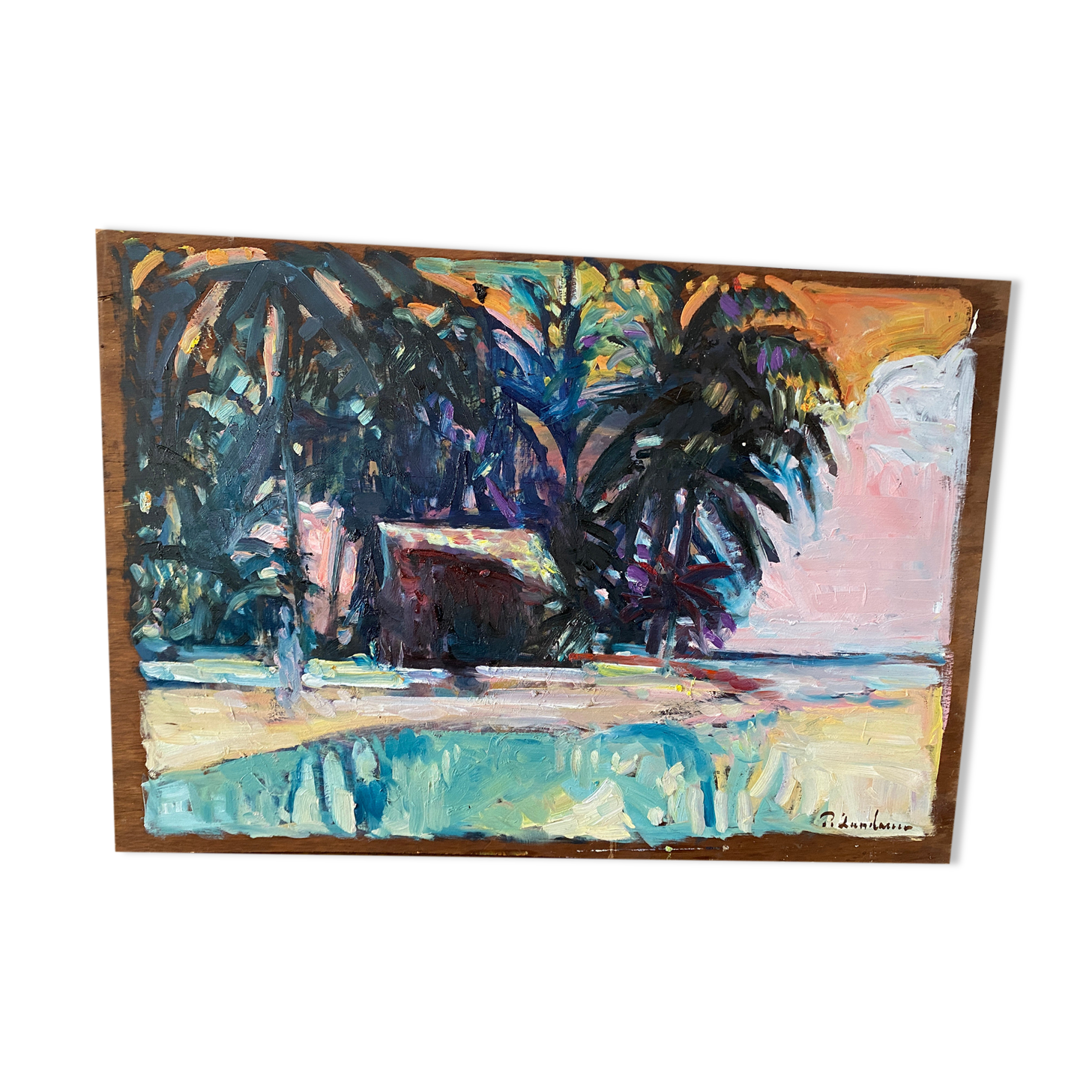 Tahitian landscape Patrice Landauer