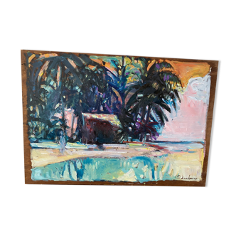 Tahitian landscape Patrice Landauer