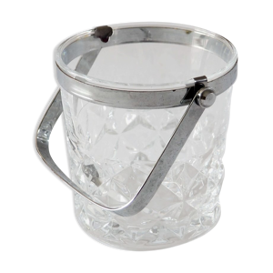 seau à glace en cristal