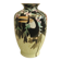 Large Toucan vase "Jungle" in glazed porcelain