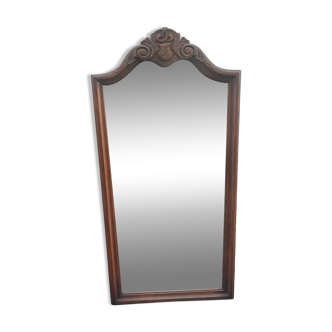 Wooden mirror