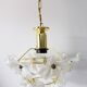 Lustre vintage fleurs murano Eglo