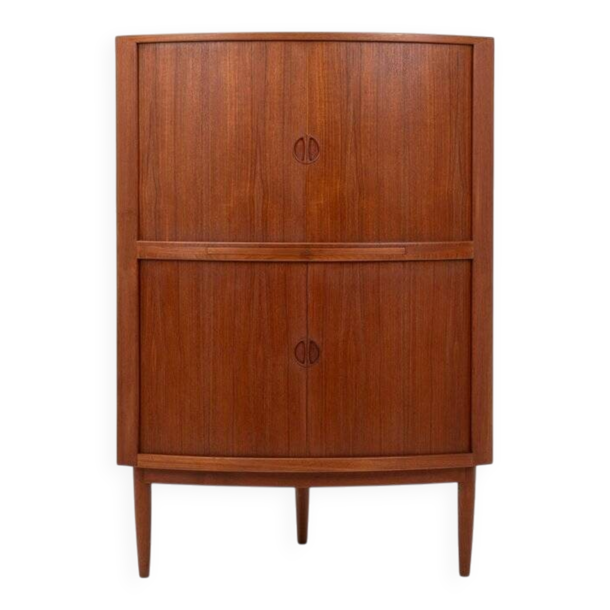 Danish corner cabinet by Johannes Andersen for Uldum Møbelfabrik, Denmark, 1960s