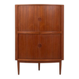 Danish corner cabinet by Johannes Andersen for Uldum Møbelfabrik, Denmark, 1960s