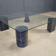 Vintage Italian marble coffee table, 1970s