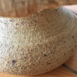 Terracotta lamp base signed