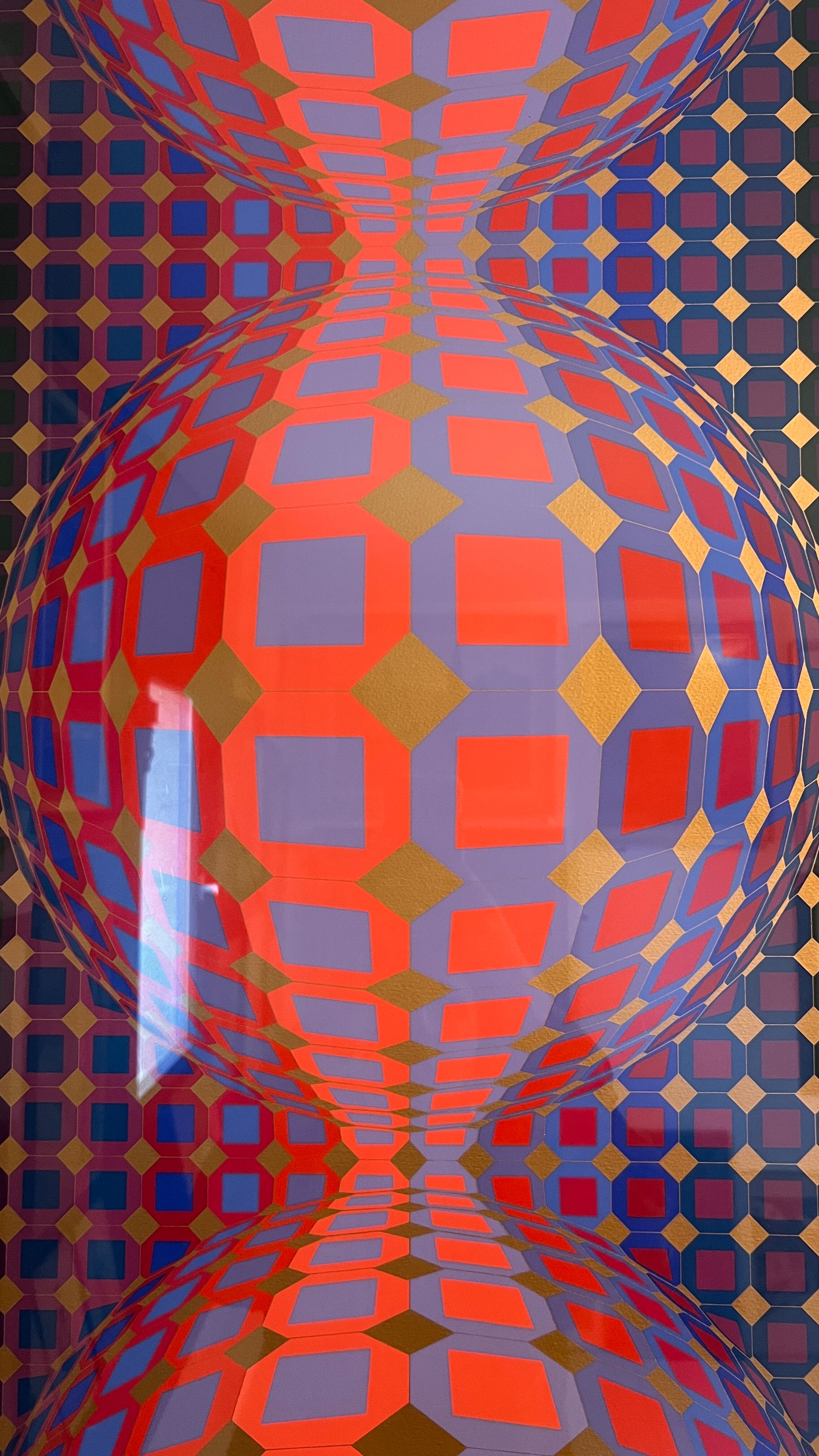 Lithograph Victor Vasarely 1906/1997