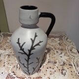 Ceramic vase signed elchinger alsace