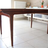 Table design scandinave extensible en palissandre de Rio