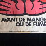 Old vintage poster B. Chadebec 1987