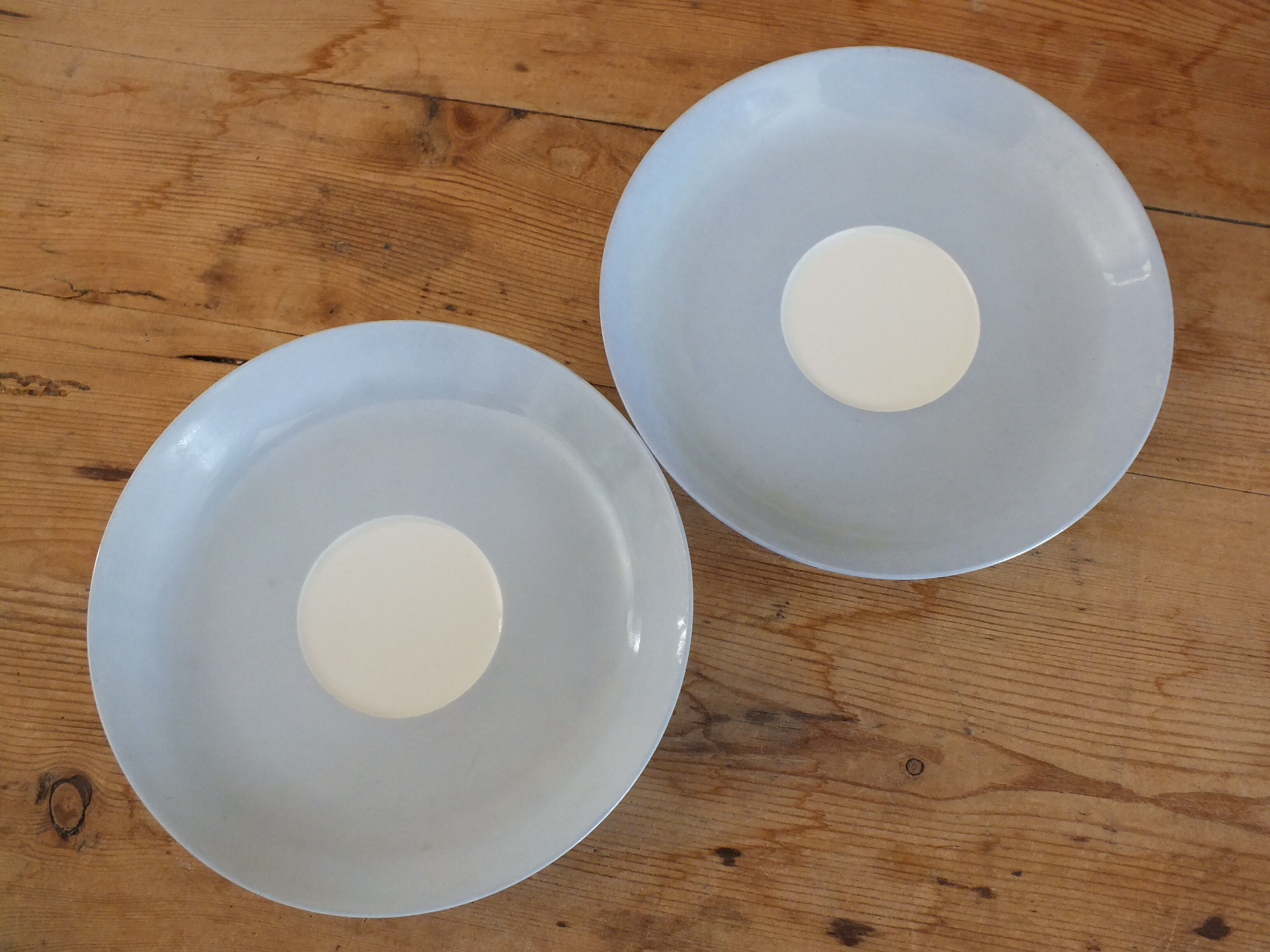 Pair of cups in porcelain de Sèvres XIXth