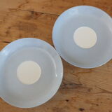 Pair of cups in porcelain de Sèvres XIXth