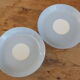Pair of cups in porcelain de Sèvres XIXth