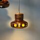 Suspension ceramic chandelier cascade