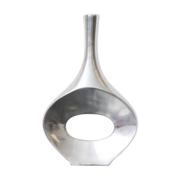 "Vase 'Eclipse' L in aluminium cast, 1970s"