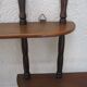 Wooden wall shelf