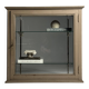 Vitrine française du début du 20e siècle grise