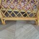 Vintage - Set of 2 woven rattan, bamboo and wood armchairs - Natural colour - 1980s