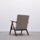 Mid Century Easy Chair Model B - 310 Var in Ivory Boucle