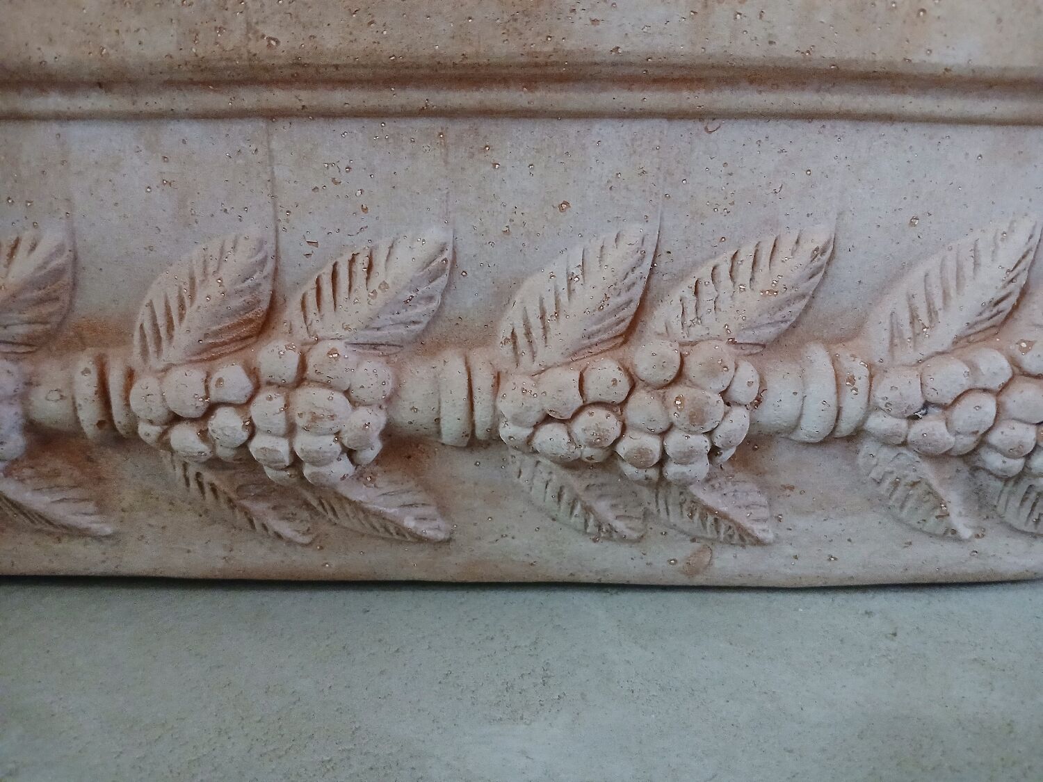 Tuscan terracotta planter