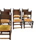 Set of 7 Spanish Renaissance chairs