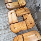 Set of 6 Olof Ottelin stools, Finland 1950.