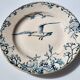 Plate Earth & Sea Seagulls & Seashells