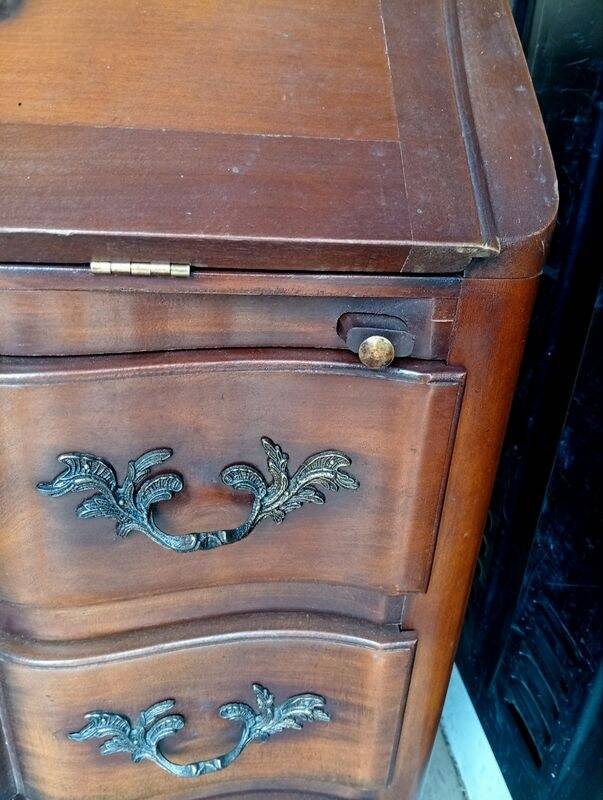 Louis XV style secretary desk