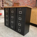 Old metal valve cabinet