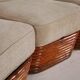 Rattan sofa by Paul Frankl