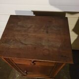 Louis Philippe oak nightstand