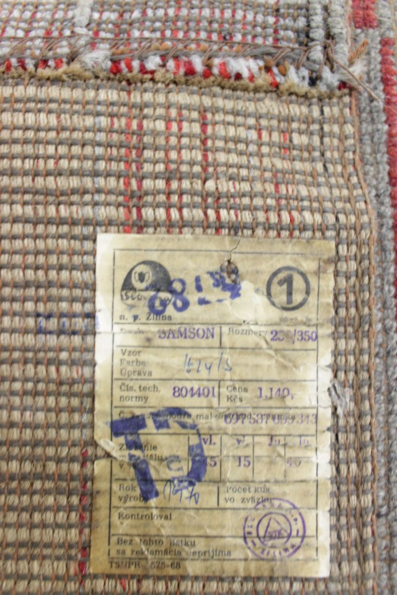 Carpet mid-century modernist geometric 350x250cm