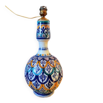 Oriental ceramic lamp