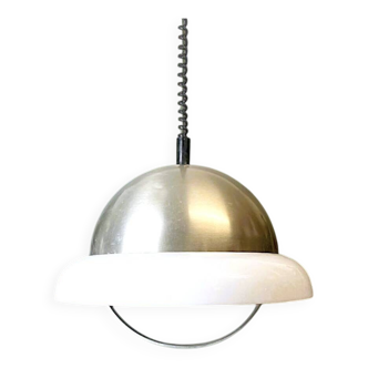 Space Age retractable kitchen pendant light