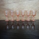 6 Rosaline Luminarc Arcoroc port/aperitif glasses