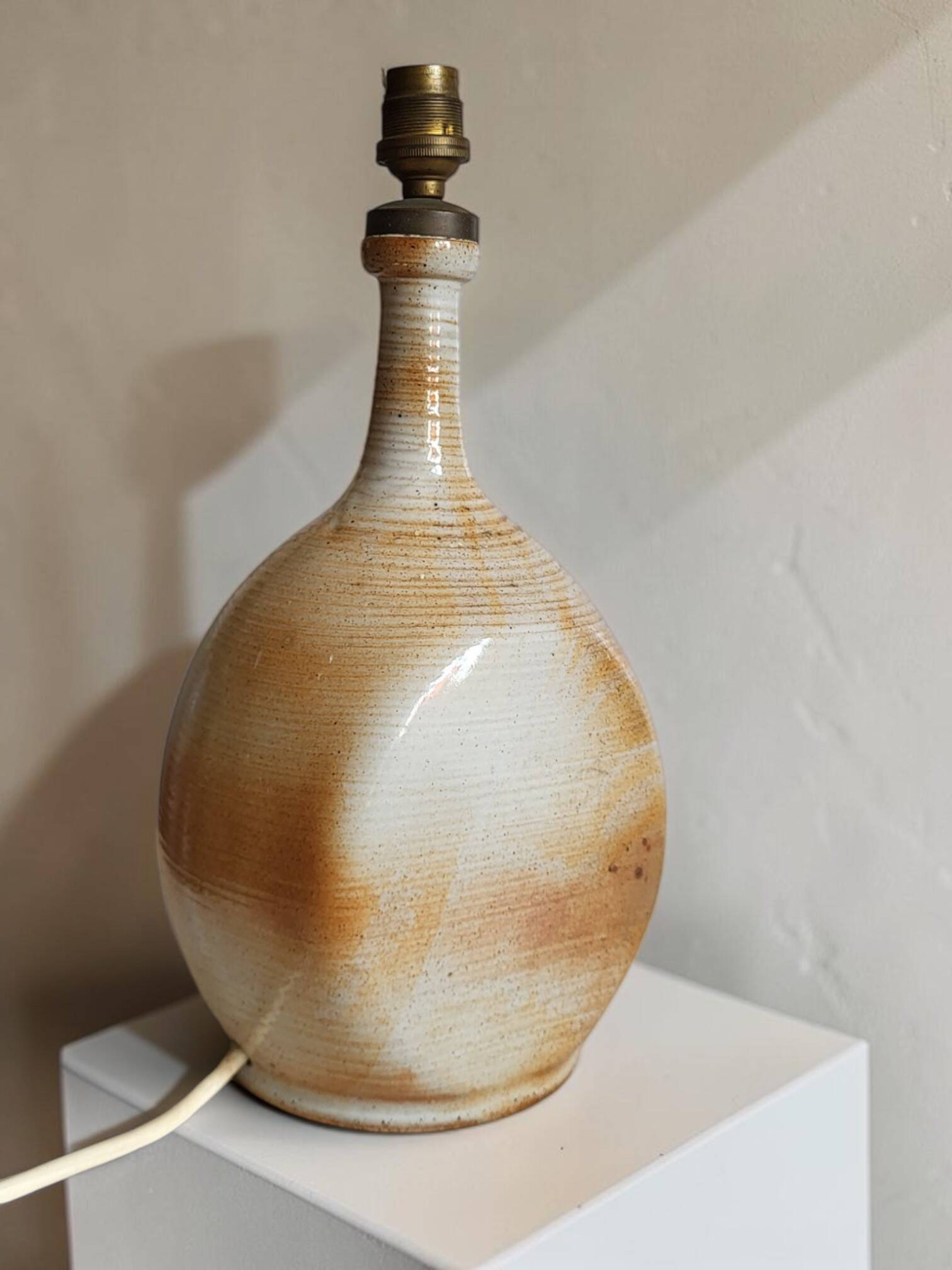 Lampe en grès du Marais 1960's