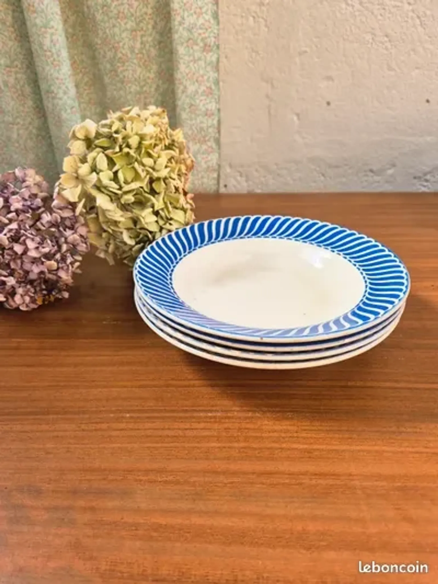 Vintage Digoin deep plates