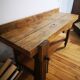 Restored carpenter workbench