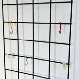 Wall rack by Karl Fichtel for Drahtwerke Erlau A.G.Aalen, Germany 50s