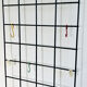 Wall rack by Karl Fichtel for Drahtwerke Erlau A.G.Aalen, Germany 50s