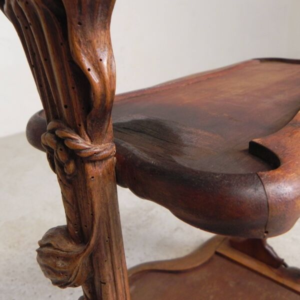 Table à thé Art Nouveau style Emile Galle